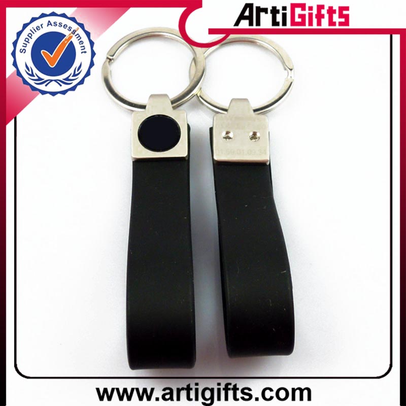 Artigifts promotion cheap eco-friendly soft silicone keyring