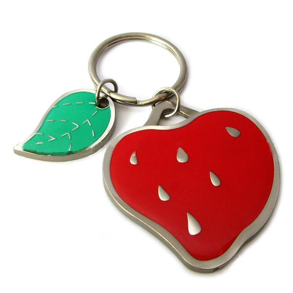Wholesale promotion cheap metal keychain charms
