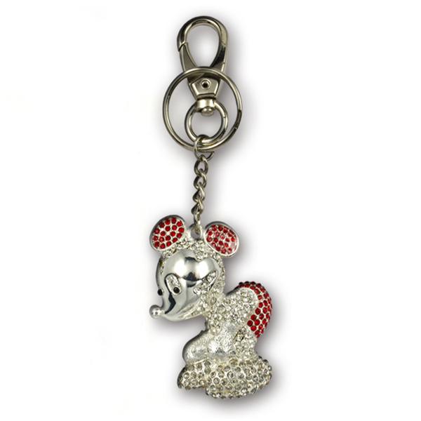 Wholesale promotion cheap metal keychain charms