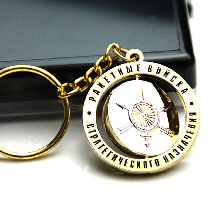 Factory direct sale metal keychain with gift box