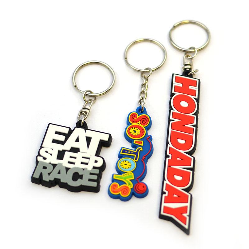 Soft pvc keychain with custom logo