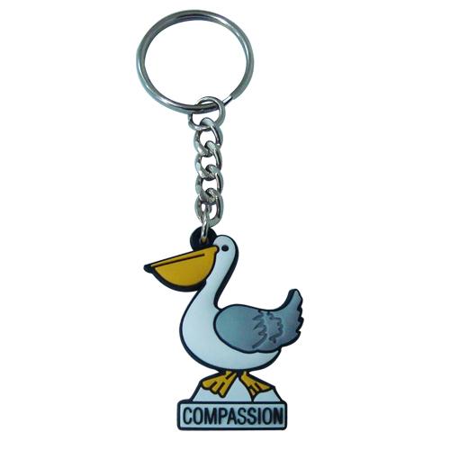 Promotion cheap custom soft pvc keychain