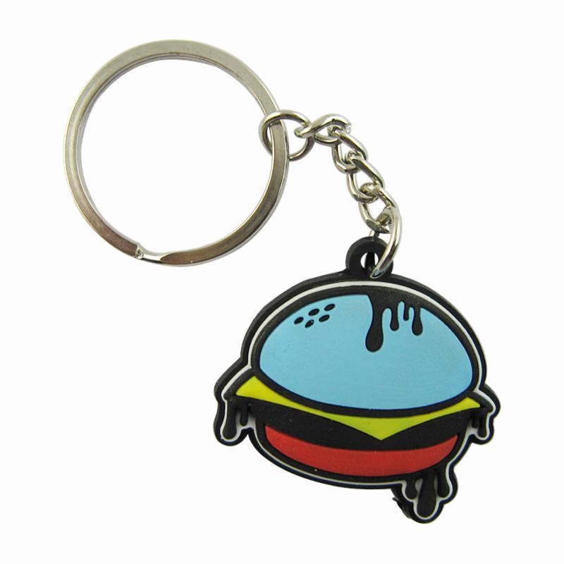 Custom design soft pvc key chain made