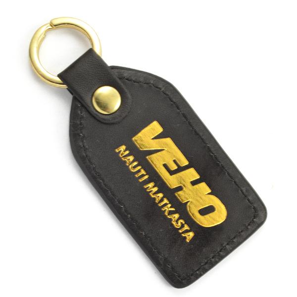 Cheap custom printed leather  keychain