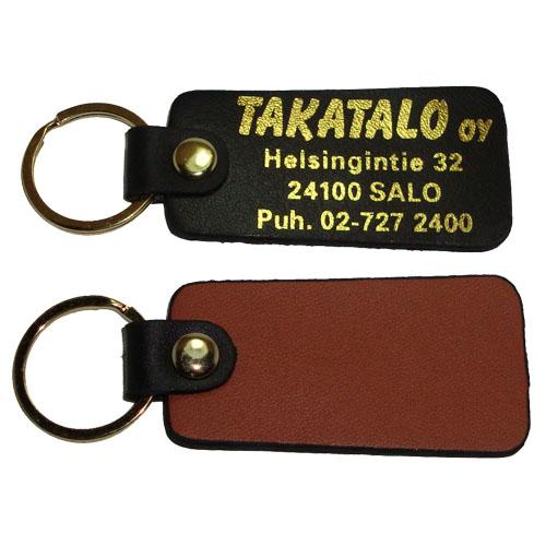 Cheap custom printed leather  keychain