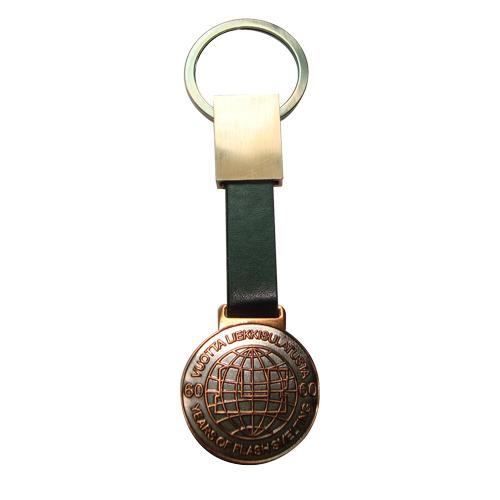 Cheap wholesale bulk fashion leather keyring