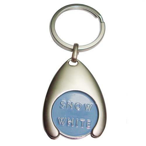 China factory custom shopping coin key chain