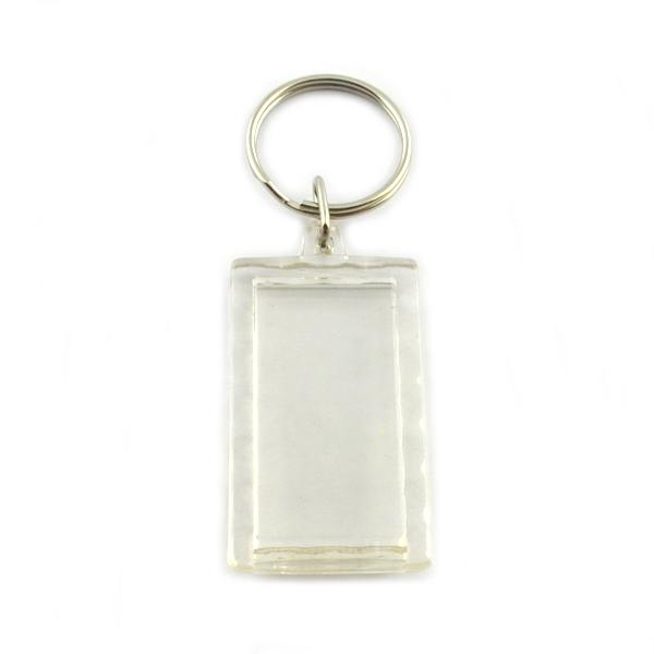 Wholesale cheap custom blank acrylic keychain