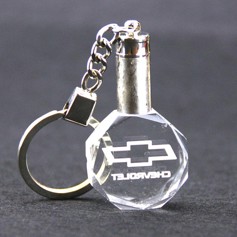 Newest promotional products crystal key chain