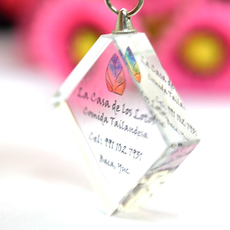 Promotion crystal keychain in key chains