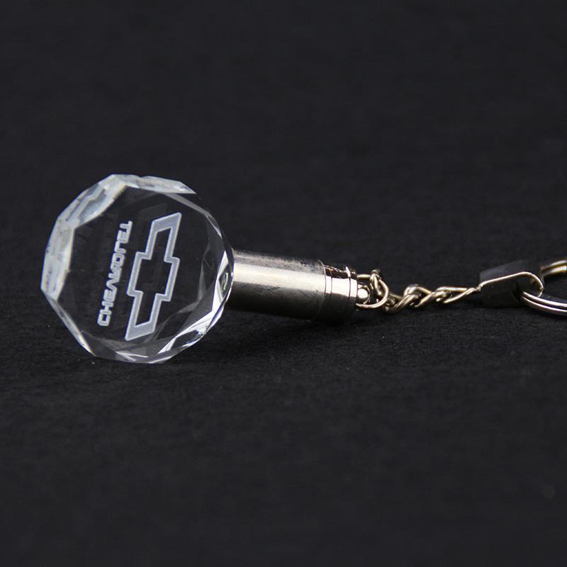 Wholesale clear crystal key chains