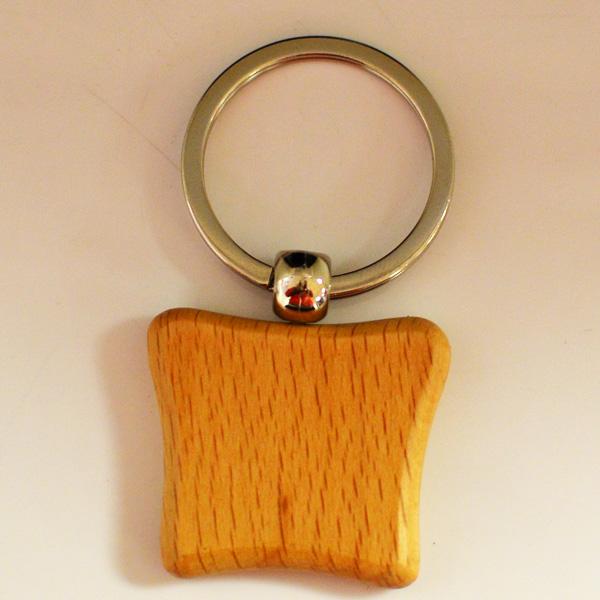 New fashion hot sale wooden key ring