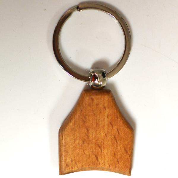 Hot selling lovely wooden key chains