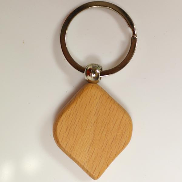 Factory direct sale custom wood keychain