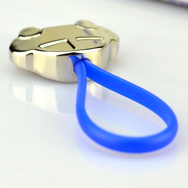 No Minimum Custom Design Your Own Shaped Metal Bike Key Ring
