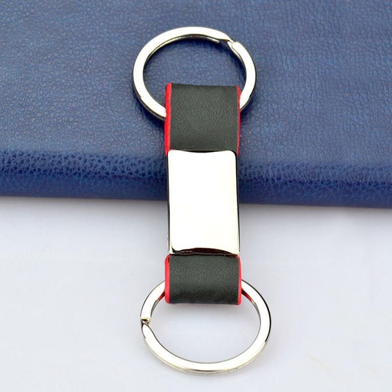 Wholesale Promotion Custom Cheap Bulk Leather Key Ring