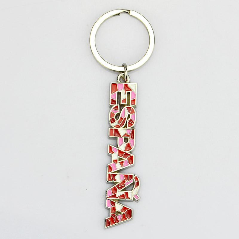 Cheap Metal Keychains Personalised Key Rings With Initials