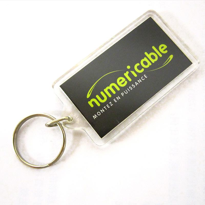 Custom Bulk Blank Company Business Advertising Keychains