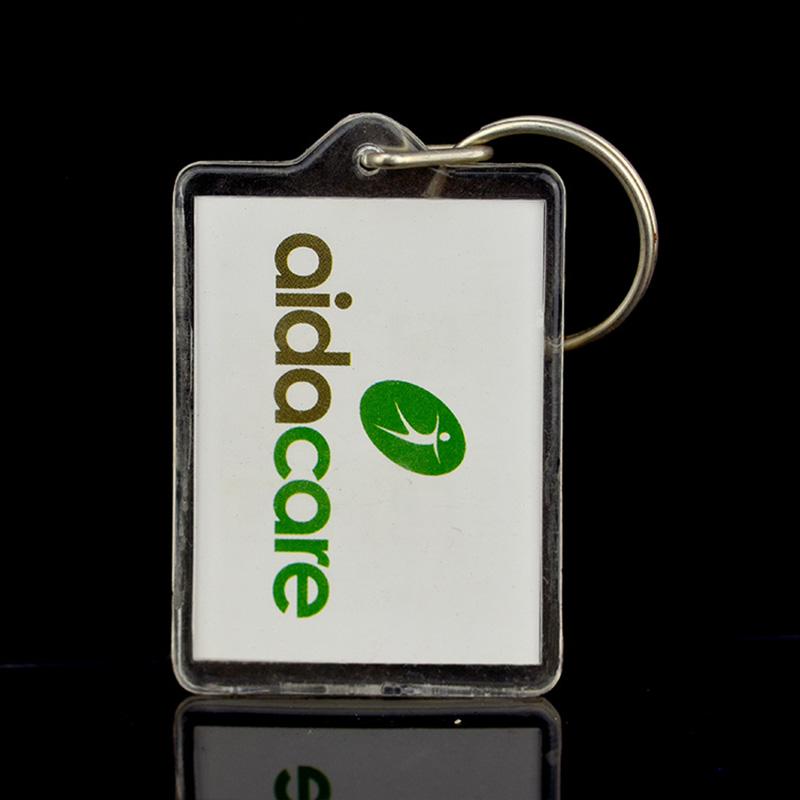 Custom Bulk Blank Company Business Advertising Keychains