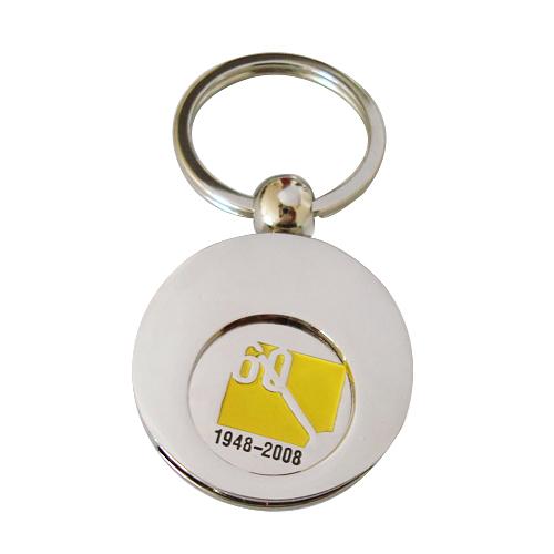 Wholesale Promotion Metal Cute Coin Holder Cool Keychains