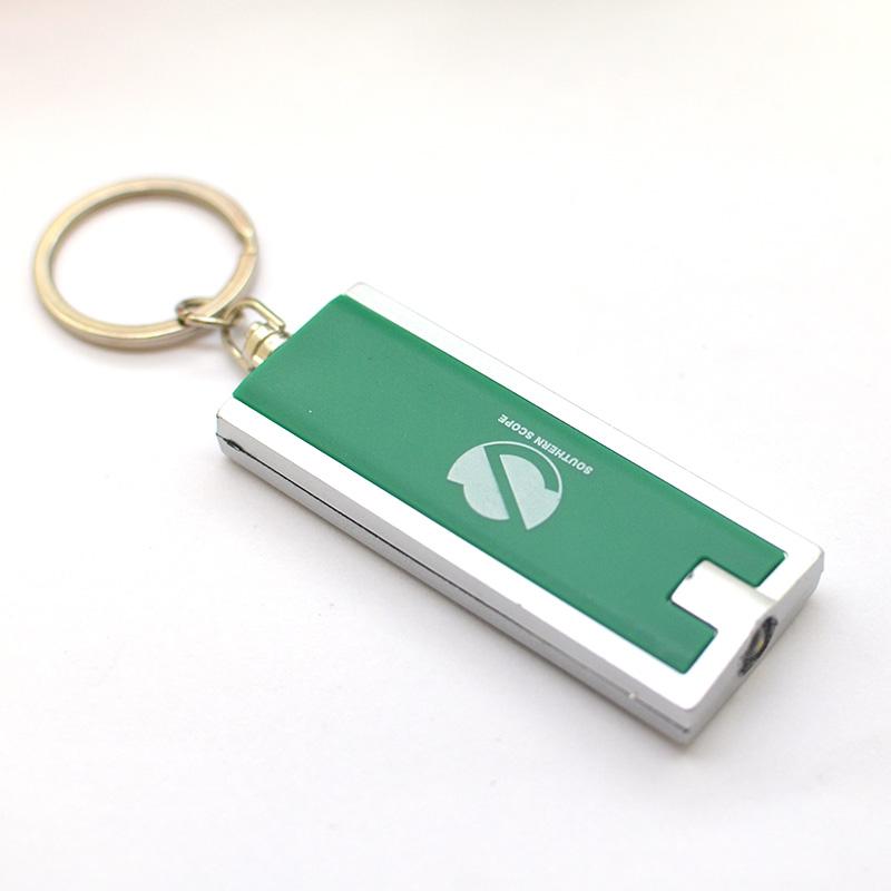 New Fashion Custom Bulk Metal Led Keychain Flashlight