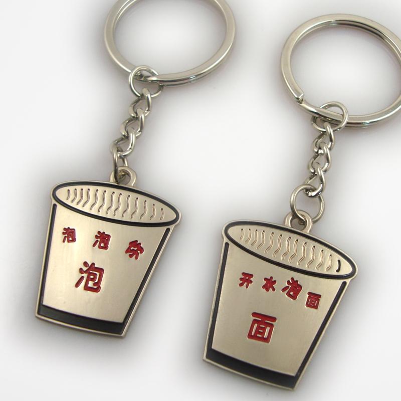 Promotion Cheap Custom Logo Unique Matching Keychains