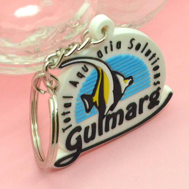 Hot Sale Cheap Pvc Rubber Novelty Keychain Printing