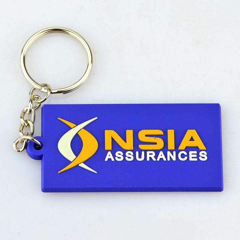 Keychain Factory Rubber Pvc Famous Brand Promo Keychains