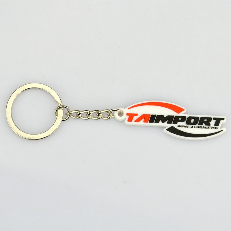 Keychain Factory Rubber Pvc Famous Brand Promo Keychains