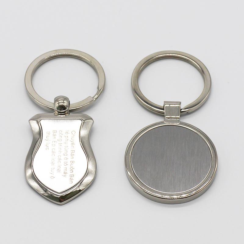 Promotion Custom Cheap Blank Metal Wholesale Keyrings