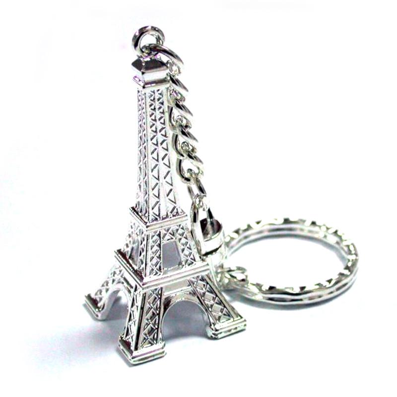 Metal Crafts Factory Wholesale Eiffel Tower Keychain