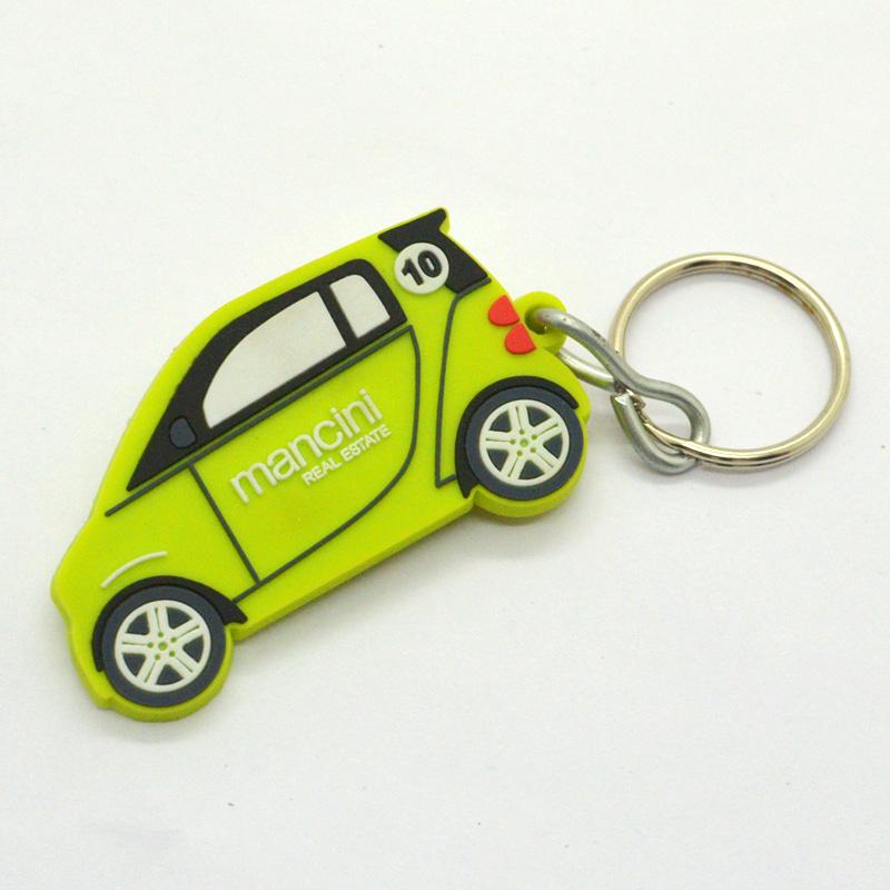 Key Chain Manufacturer Custom Pvc Rubber Car Keychain