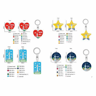 Personalized keychains orders deal process smoothly from Korea customer