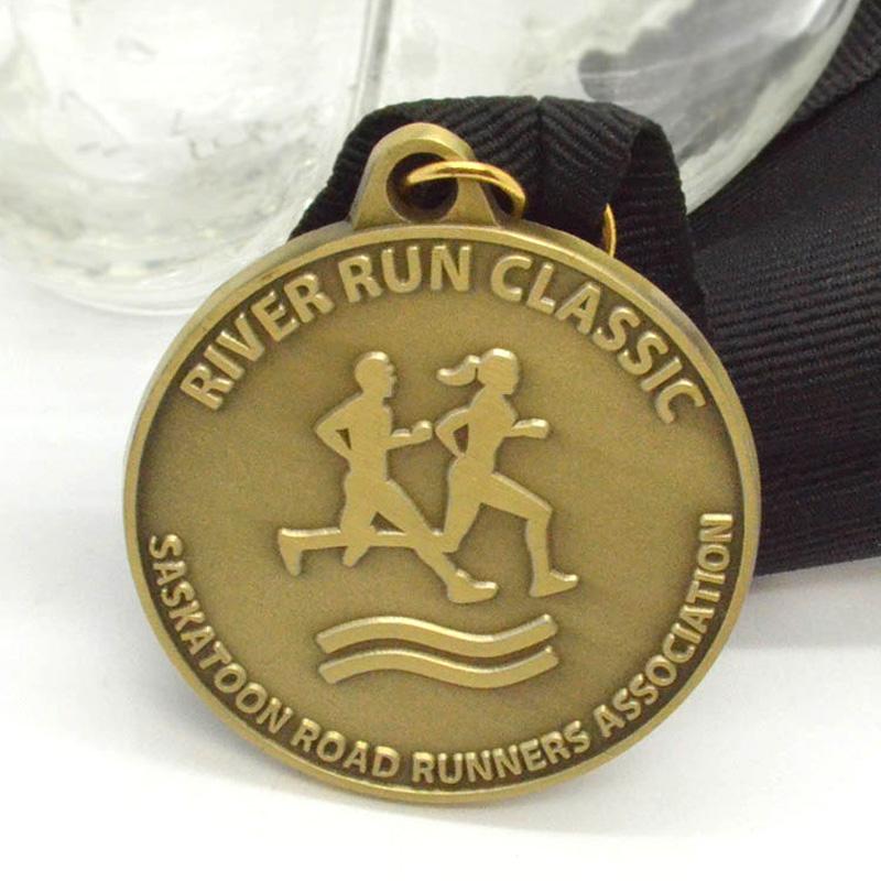 Medal Manufacturer Direct Sale Wholesale Gold Running Medal