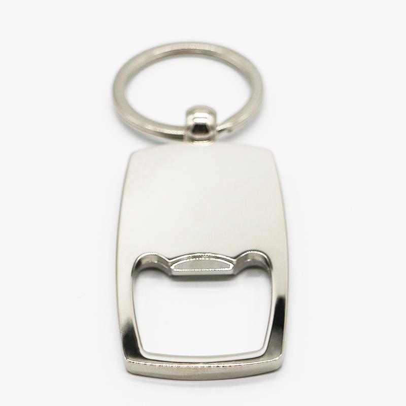 Promotional Custom Logo Blank Metal Sublimation Keychain