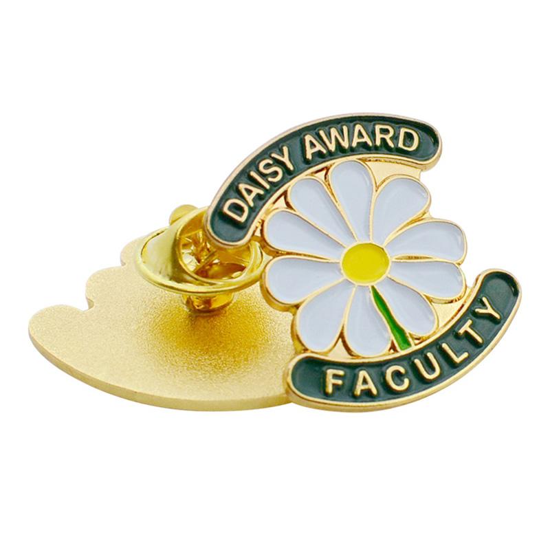 Pin Oem Supplier Customized Free Sample Flower Lapel Pin