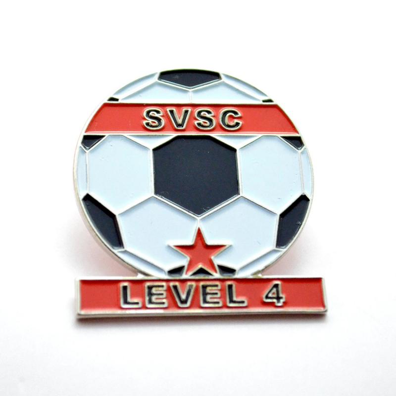 No Minimum Factory Price Custom Logo Enamel Football Pin Badges
