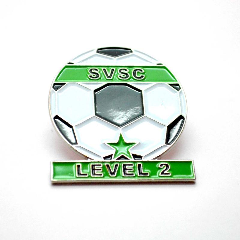 No Minimum Factory Price Custom Logo Enamel Football Pin Badges