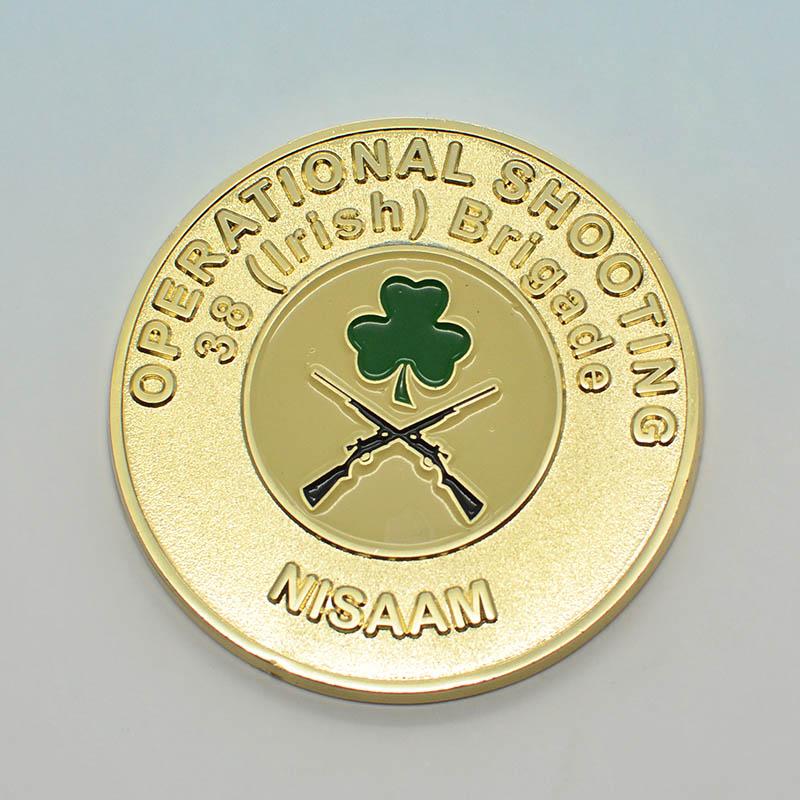 China Popular Metal Souvenir Custom Challenge Coin