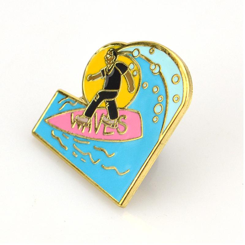 Cheap China Promotional Supplier Bulk Custom Hard Enamel Pin