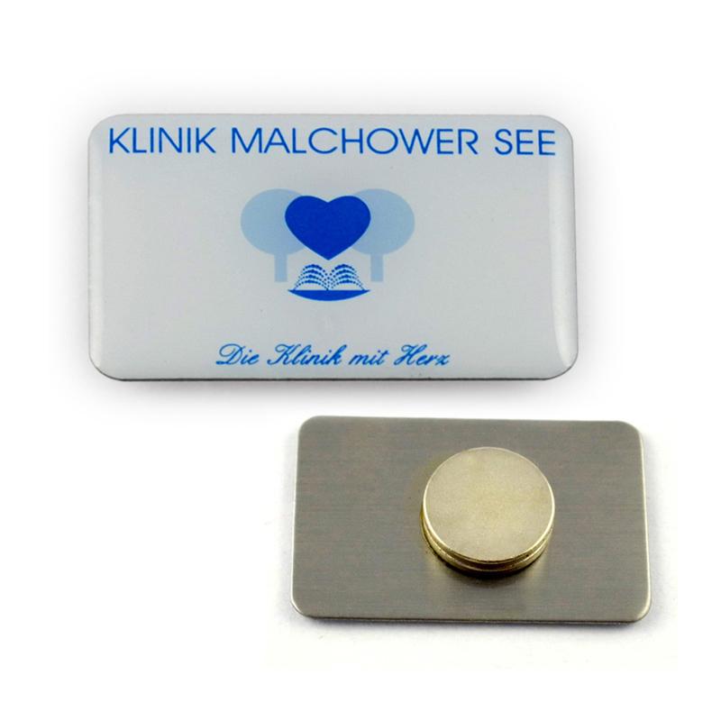 China Pin Maker Screen Printing Customized Logo Magnetic Pin