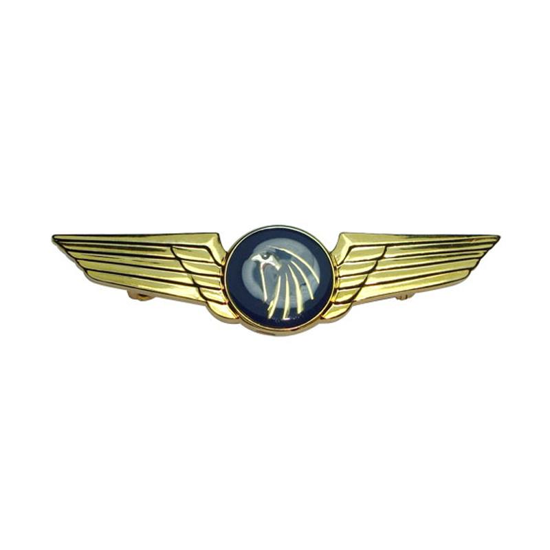 China Badge Maker Direct Sale Custom Metal Pilot Wings Pin Badge