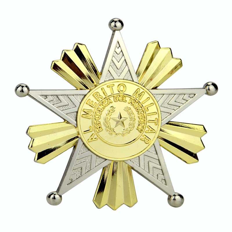 Artigifts Factory Price Plating Custom Logo Sheriff Star Badge