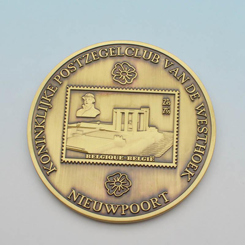 China Artigifts Supplier Wholesale Custom Cheap Copper Coin