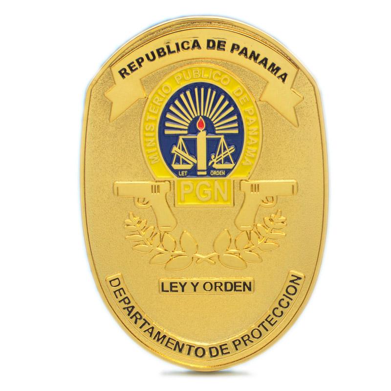 Artigift Factory Price Customized Gold Plated Chaplain Badge
