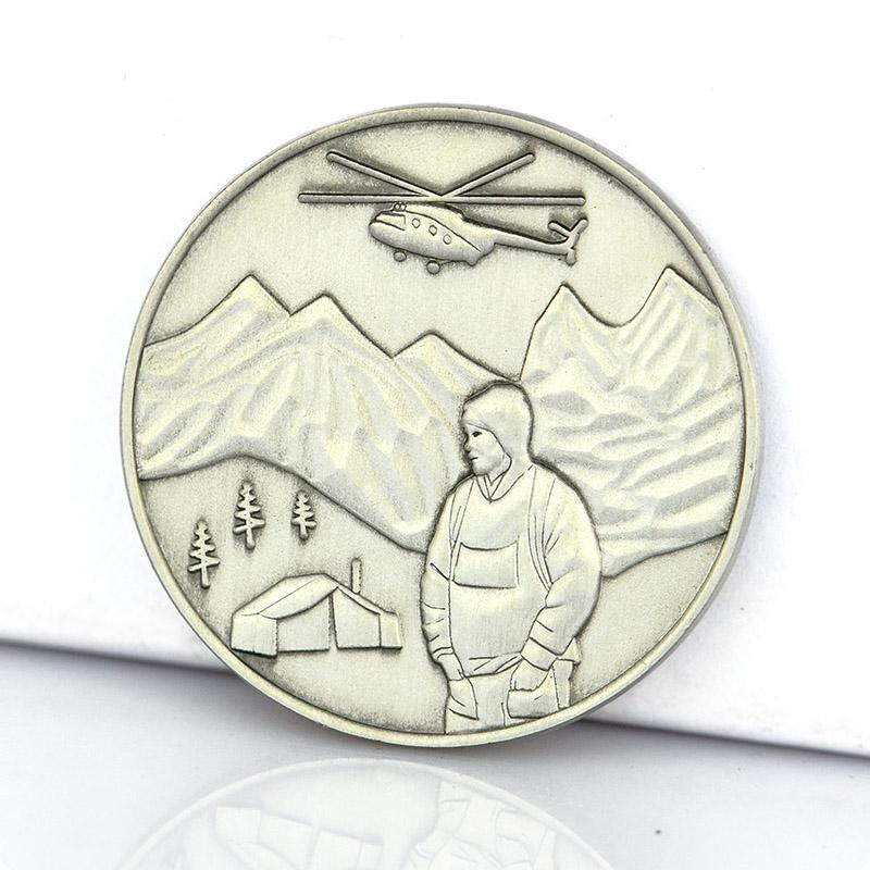 Artigifts Hot Sale Cheap High Quality Metal Plated Silver Coin