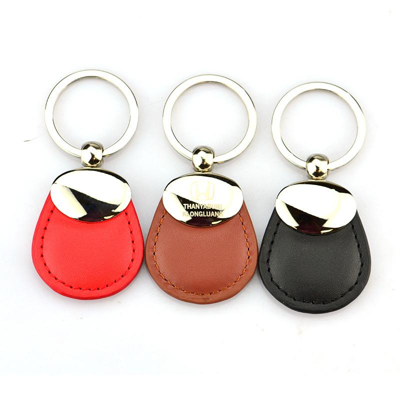 Keychain Maker Wholesale Custom Bulk Leather Key Ring For Car