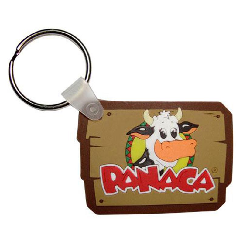 Wholesale fashion 3d soft pvc keyring