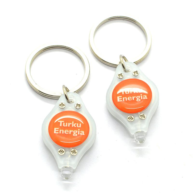 China Artigifts Keychain Supplier Custom Pvc Flashing Led Keyring