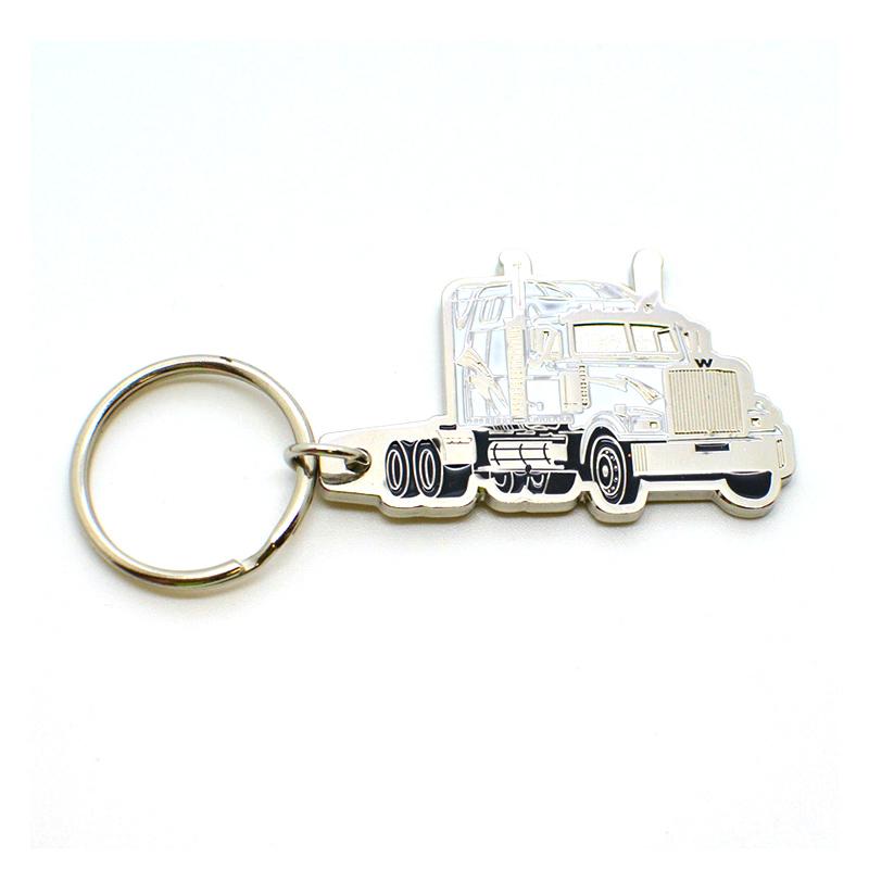Artigifts Keychain Supplier Custom Enamel Metal Truck Keychain
